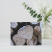 Carte Postale Bois de coeur (Debout devant)