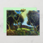 CARTE POSTALE BOIS DE PINÈDE EN TOSCANE (Devant / Derrière)