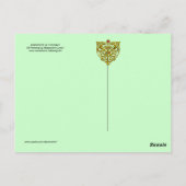 CARTE POSTALE BOIS DE PINÈDE EN TOSCANE (Dos)