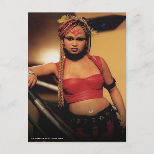 Carte Postale Bois d'ébène la tribu (Devant)