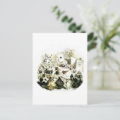 Carte Postale Bois du XIXe siècle de style Merveilleux (Debout devant)