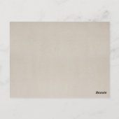 Carte Postale Bois hivernal - Livres pour bébé (Dos)