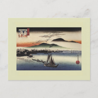 Carte Postale Bois japonais