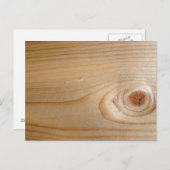 Carte Postale Bois non fini (Devant / Derrière)