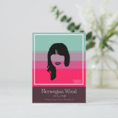 Carte Postale Bois norvégien - Naoko (Debout devant)