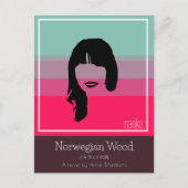 Carte Postale Bois norvégien - Naoko (Devant)