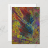 Carte Postale Bois pétrifié vertical (Devant / Derrière)