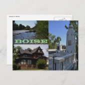 Carte postale Boise (Devant / Derrière)