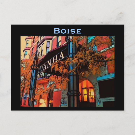 Carte postale Boise (Devant)