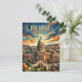 Carte Postale Boise États-Unis (Debout devant)
