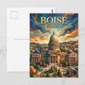 Carte Postale Boise États-Unis (Devant / Derrière)