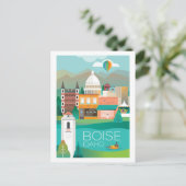 Carte postale Boise, Idaho (Debout devant)