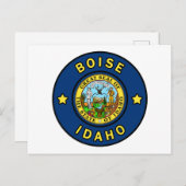 Carte Postale Boise Idaho (Devant / Derrière)