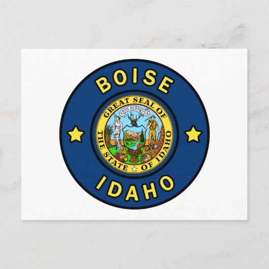 Carte Postale Boise Idaho (Devant)