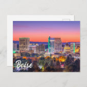 Carte Postale Boise, Idaho, États-Unis (Devant / Derrière)