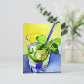 Carte Postale Boisson cool (Debout devant)