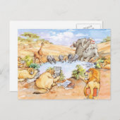 Carte Postale Boisson libre (Devant / Derrière)