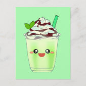 Carte Postale Boisson Matcha Green Tea (Devant)