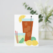 Carte Postale Boissons (Debout devant)