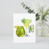 Carte Postale Boissons de chaux (Debout devant)