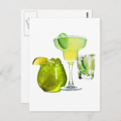 Carte Postale Boissons de chaux (Devant / Derrière)