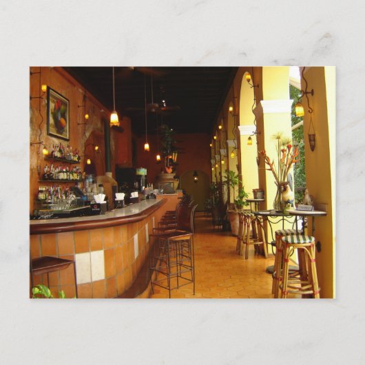 Carte Postale Boissons pour le petit déjeuner (Devant)