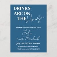 Boissons sont sur la maison ménage fête de chauffa