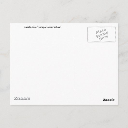 Carte Postale Boîte à Chapeau (Dos)