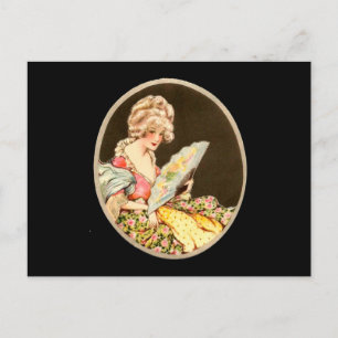 Carte Postale Boîte à Chapeau