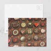 Carte Postale Boîte à chocolat (Devant / Derrière)