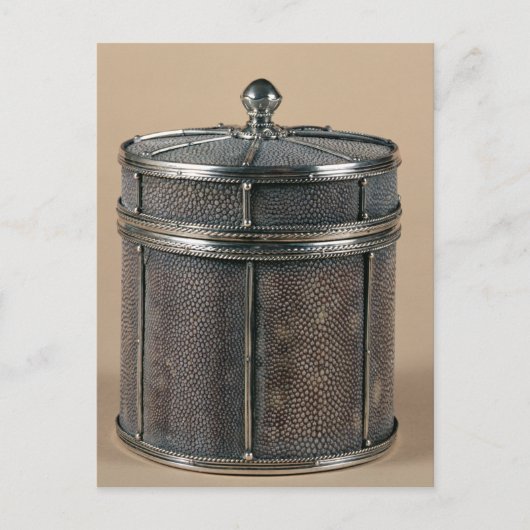 Carte Postale Boîte à cigarettes avec côtés en pince, 1928 (Devant)