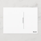 Carte Postale Boîte à lettres (Dos)