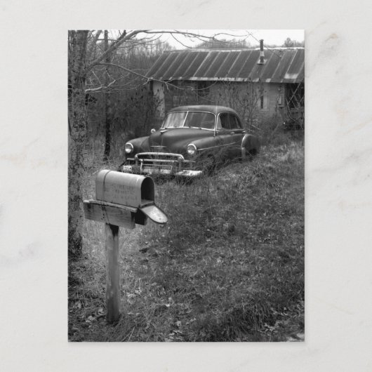 Carte Postale boîte aux lettres (Devant)