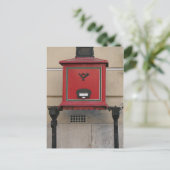 Carte Postale Boîte aux lettres Budapest (Debout devant)