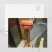 Carte Postale Boîte aux lettres coréenne (Devant / Derrière)