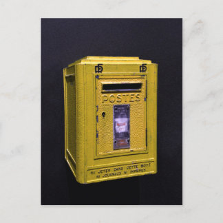 Carte Postale Boîte aux lettres française