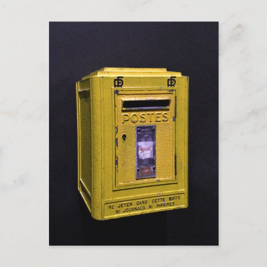 Carte Postale Boîte aux lettres française (Devant)