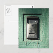 Carte Postale Boîte aux lettres surprenante (Devant / Derrière)
