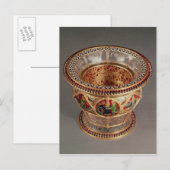 Carte Postale Boîte avec pinque-à-jour et cloisonne (Devant / Derrière)