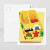Carte Postale Boîte Bento (Devant / Derrière)