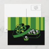 Carte Postale Boîte de bonbons crâne (Devant / Derrière)