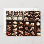 Carte Postale Boîte de chocolat (Devant / Derrière)