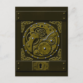 Carte Postale Boîte de Steampunk