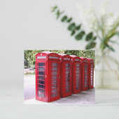 carte postale boîte rouge (Debout devant)