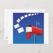 Carte Postale Boîte rouge (Devant / Derrière)