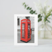 Carte Postale Boîte téléphonique Londres (Debout devant)