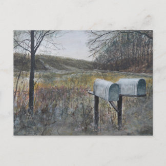 Carte Postale Boîtes de courrier