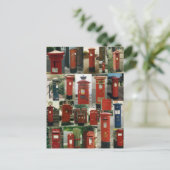 Carte Postale Boîtes postales britanniques (Debout devant)