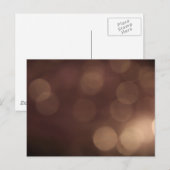 Carte Postale Bokeh (Devant / Derrière)