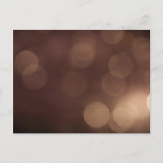 Carte Postale Bokeh (Devant)